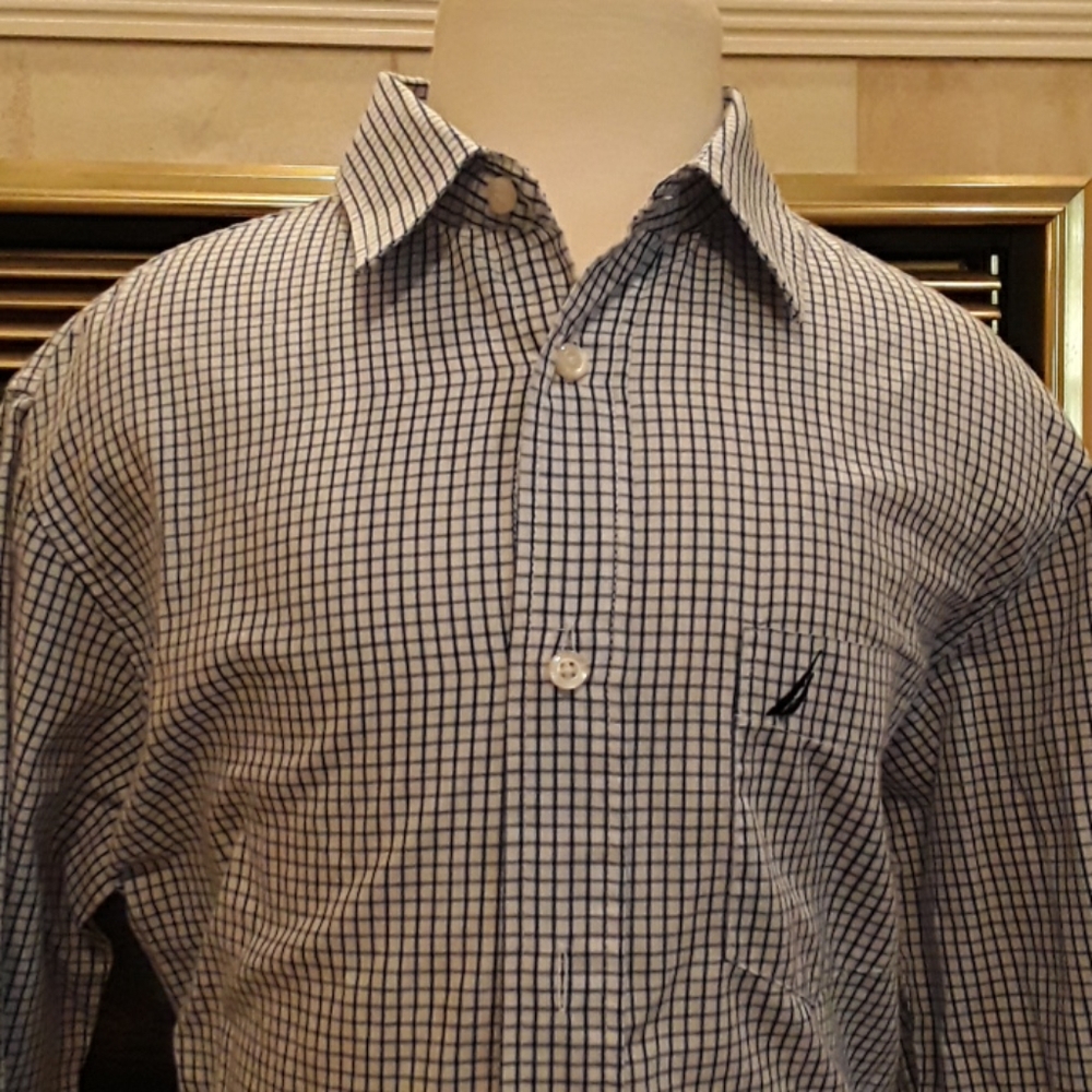 Nautica Big Boys Woven Dress shirt